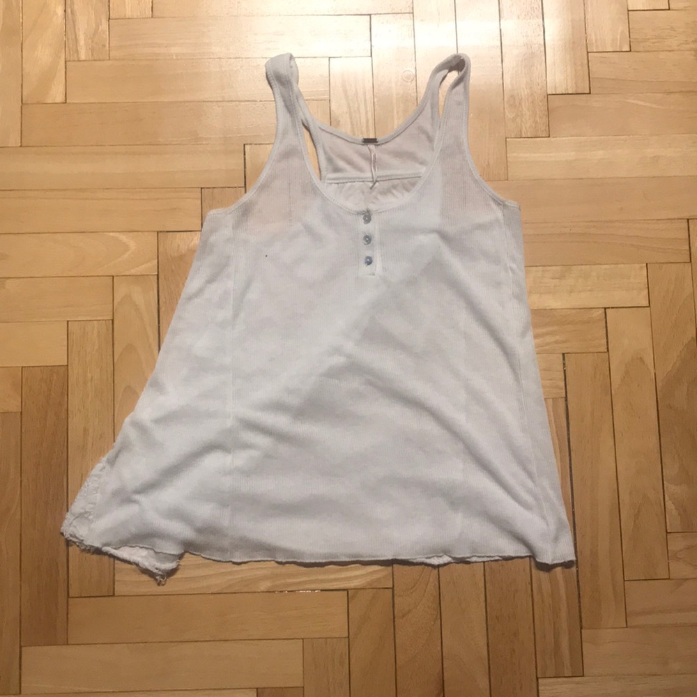 Free People Paisley Tissue Tank